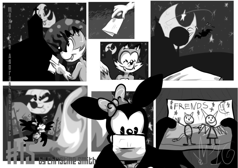 Maxy the Agoraphobic Bat