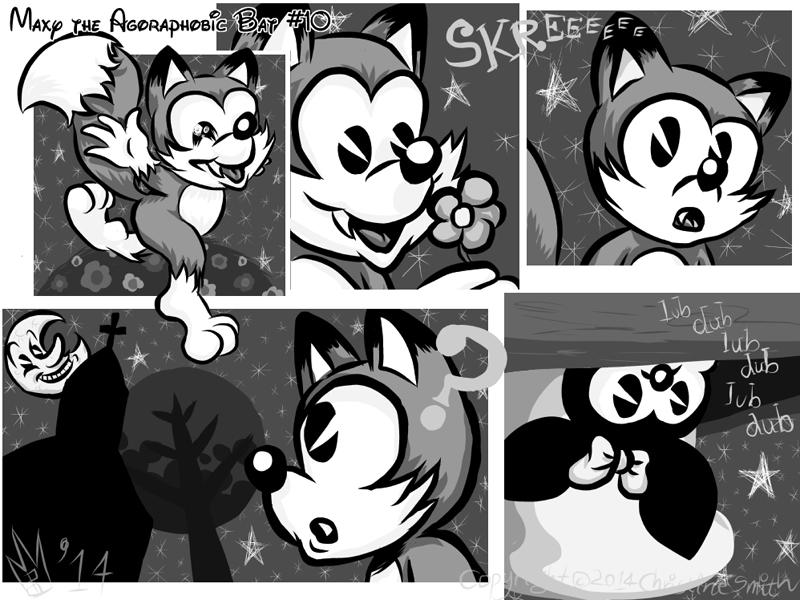 Maxy the Agoraphobic Bat