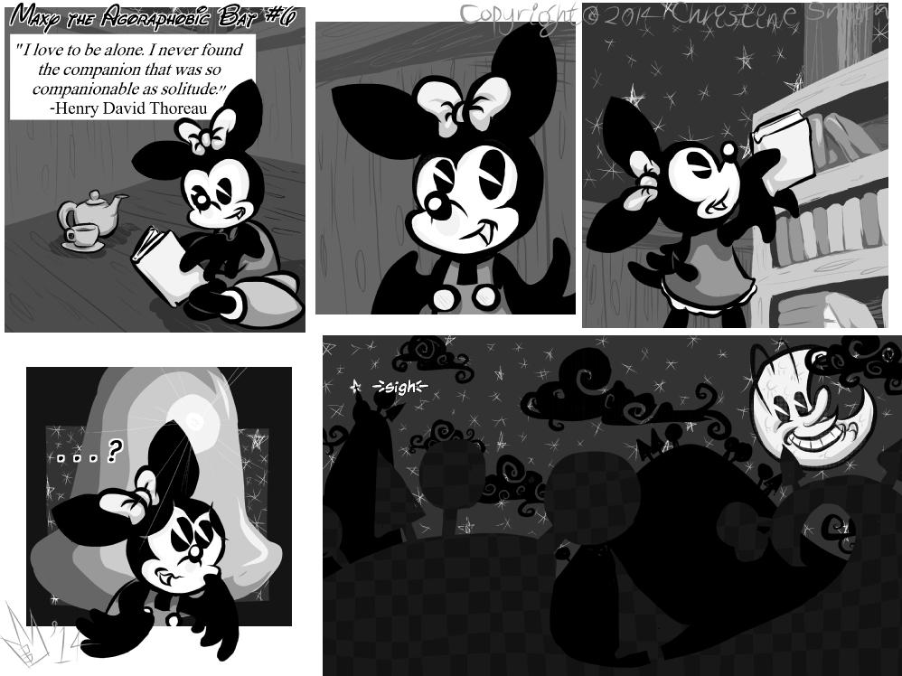 Maxy the Agoraphobic Bat