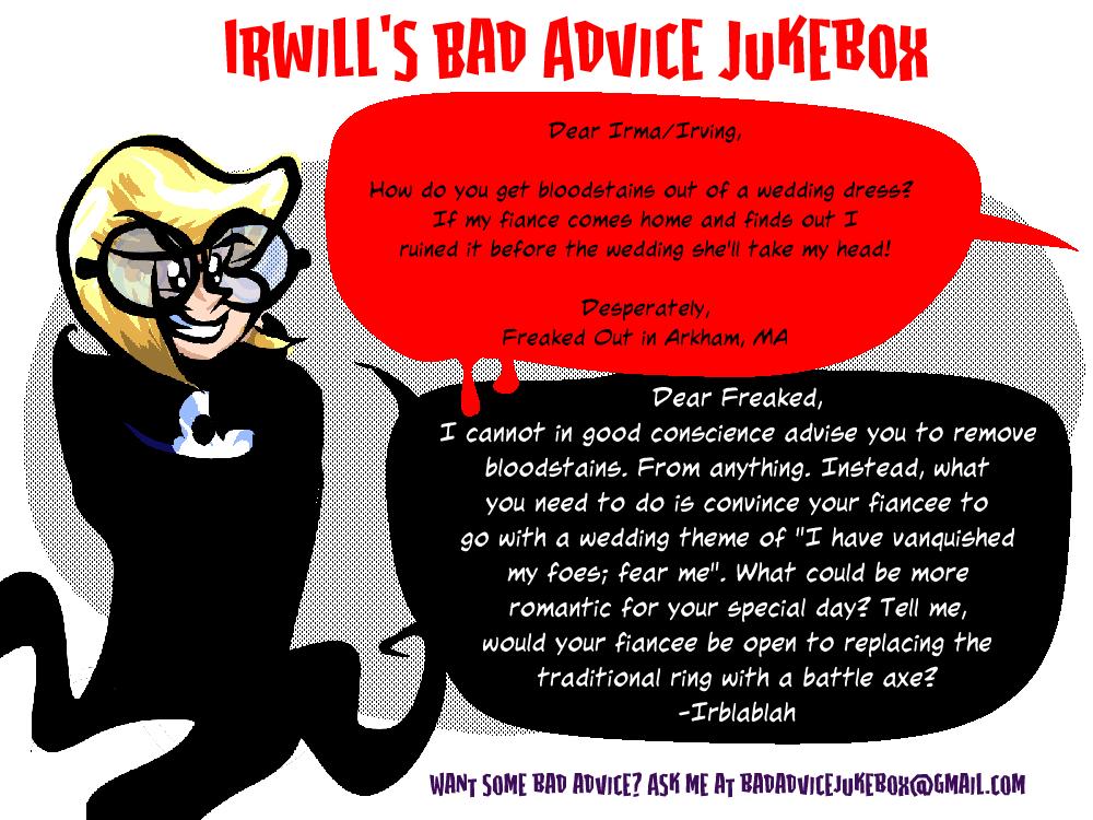 Irma's Bad Advice
