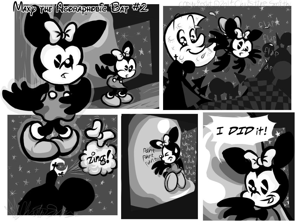 Maxy the Agoraphobic Bat