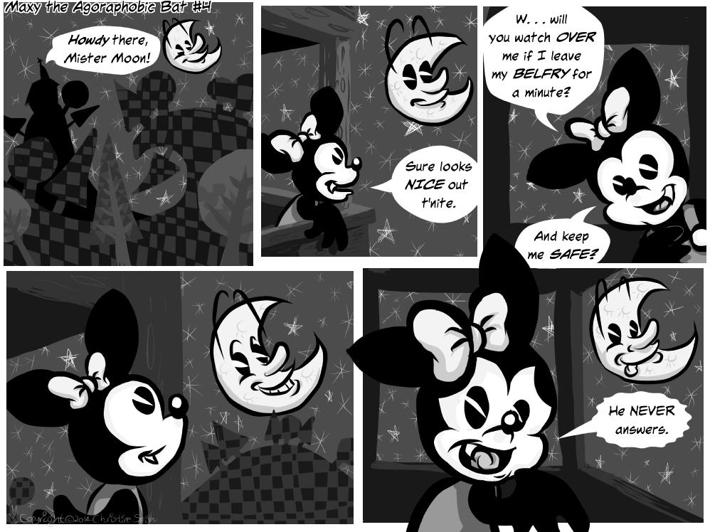 Maxy the Agoraphobic Bat