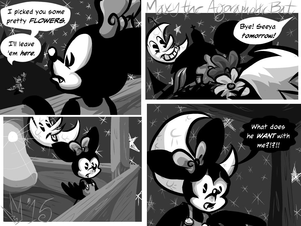 Maxy the Agoraphobic Bat